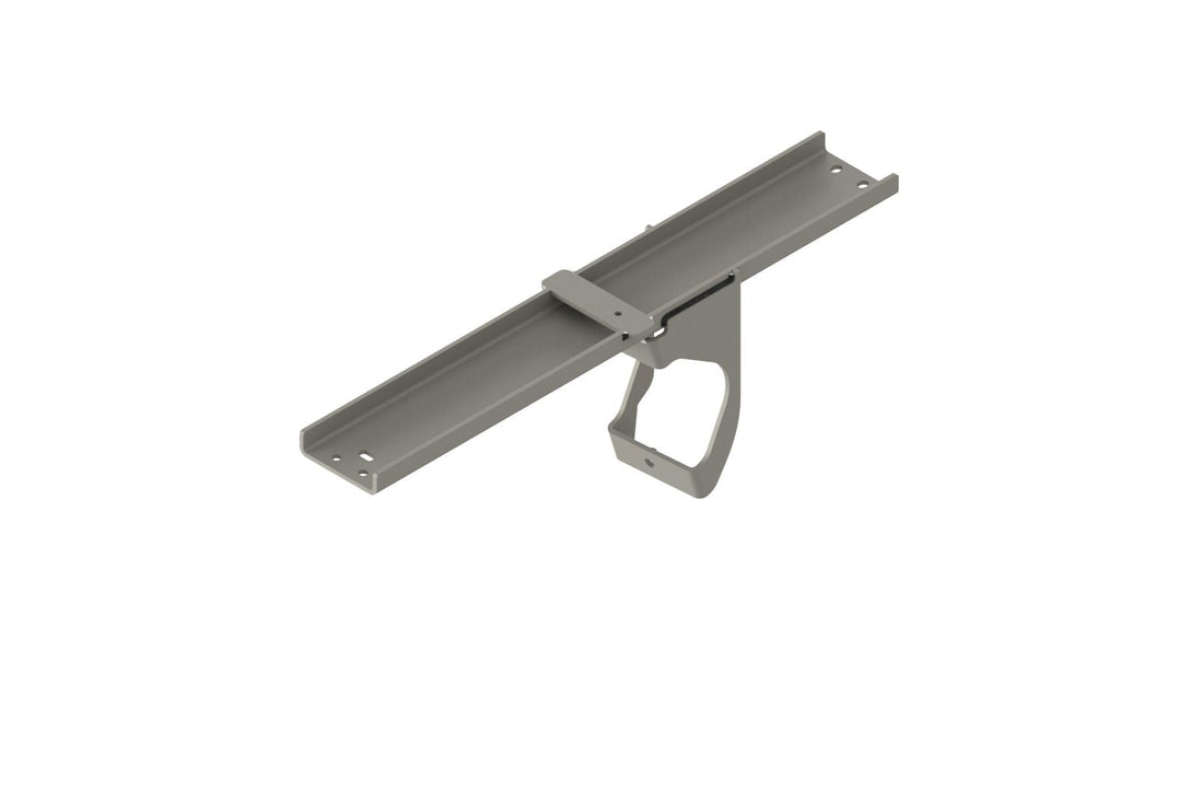 Metal bracket on a white background